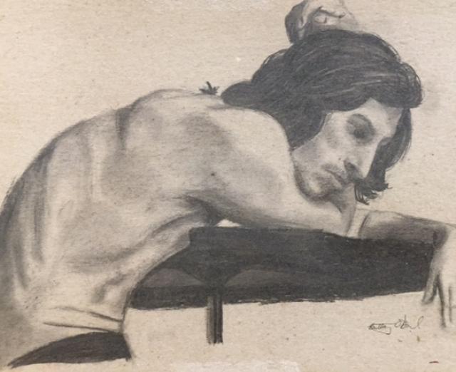 Brittany O'Dowd, "Study of Adam"