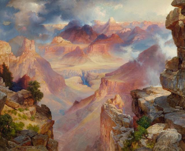 Moran_Grand Canyon of Arizona at Sunset