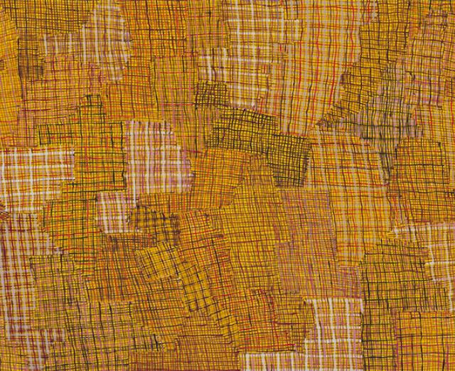 Regina Pilawuk Wilson, Syaw (Fishnet), 2014