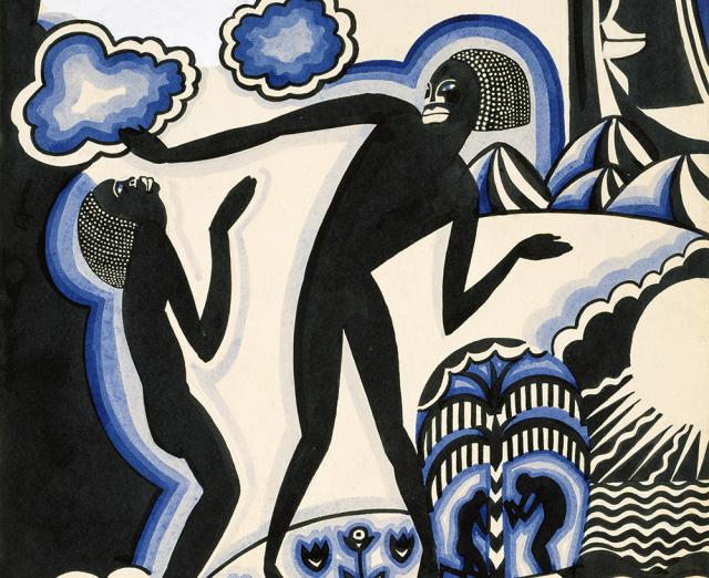 Winold Reiss' African Phantasy: Awakening