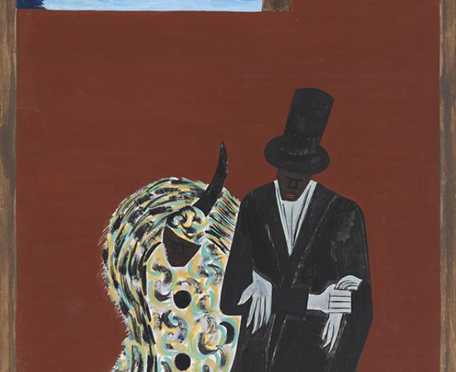 Jacob Lawrence, The Migration Series, Panel no. 53