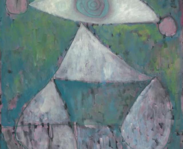 William Baziotes, Pierrot, 1947, Oil on canvas, 42 1/8 x 36 in