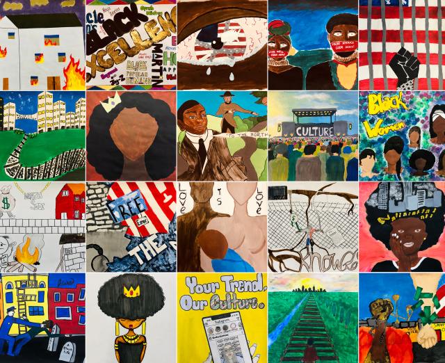 #Panel61 submissions from Mrs. O'Brien's African American History class at The Milton Hershey School