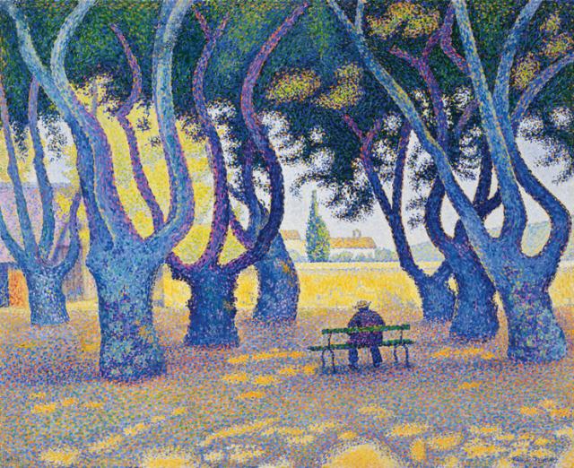 Paul Signac, Place des Lices, Saint-Tropez, Opus 242, 1893.