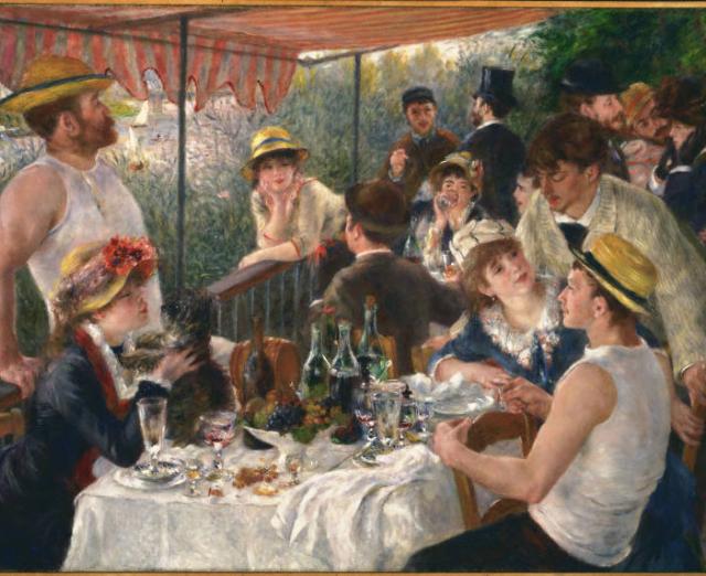 Renoir's Luncheon of the Boating Party