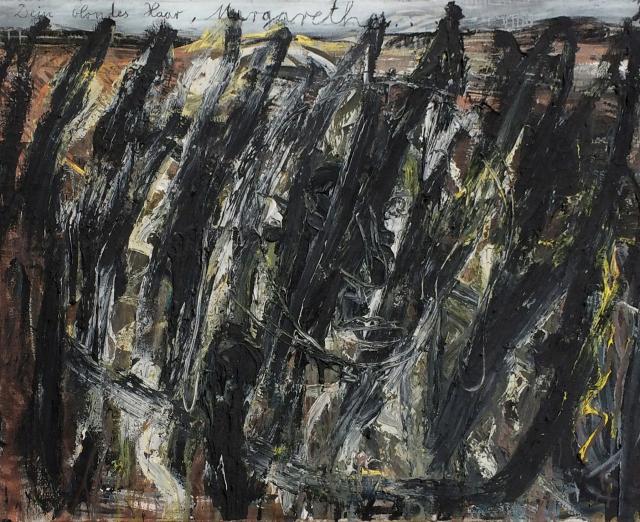 Anselm Kiefer, Dein blondes Haar, Margarete, 1981