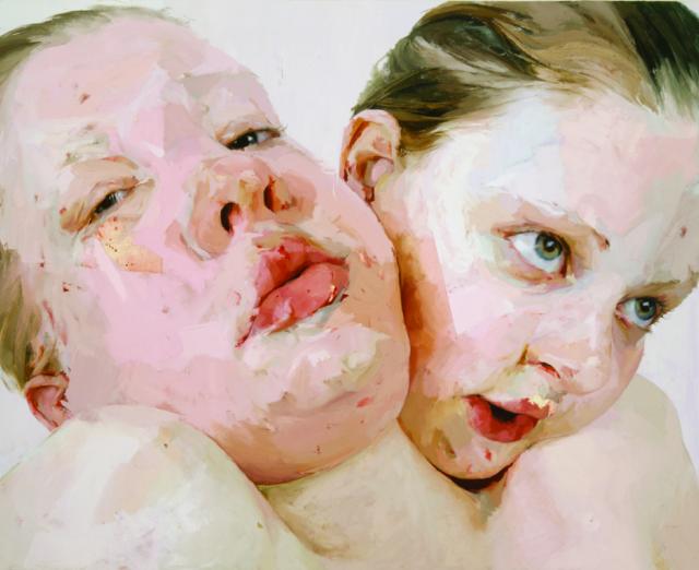 Hyphen, 1999, by Jenny Saville