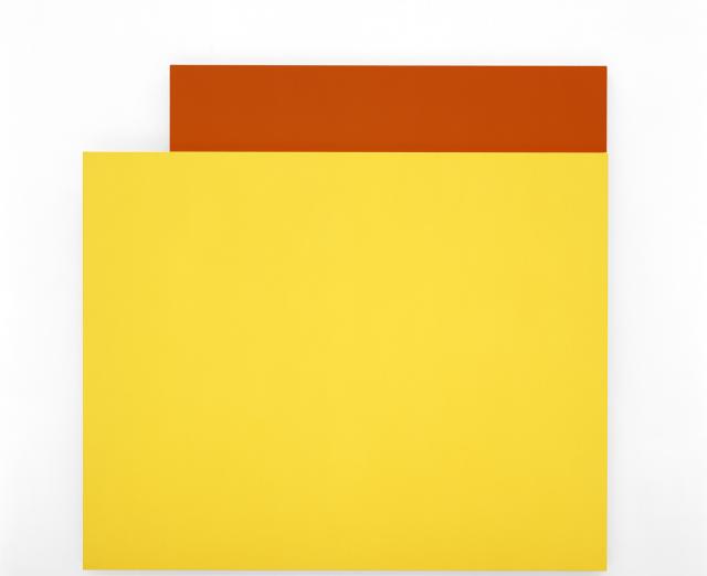Ellsworth Kelly, Yellow Relied Over Red