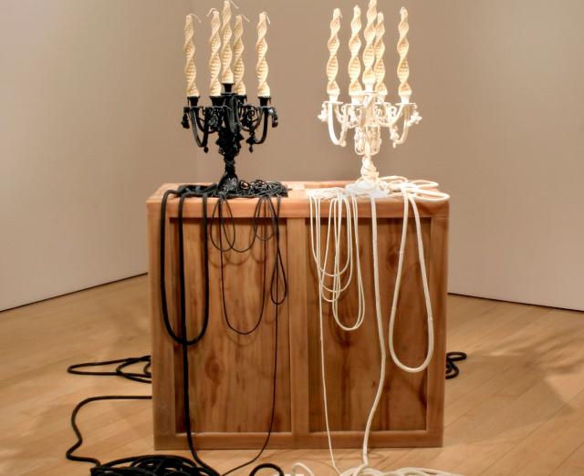 Jeanne Silverthorne, DNA Candelabra