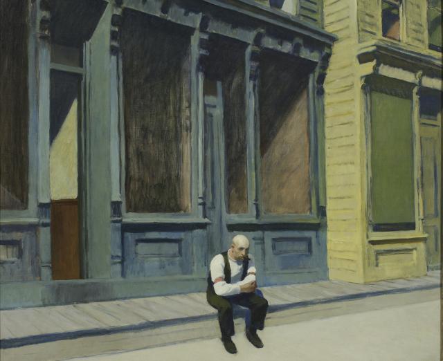 Edward Hopper, Sunday, 1926