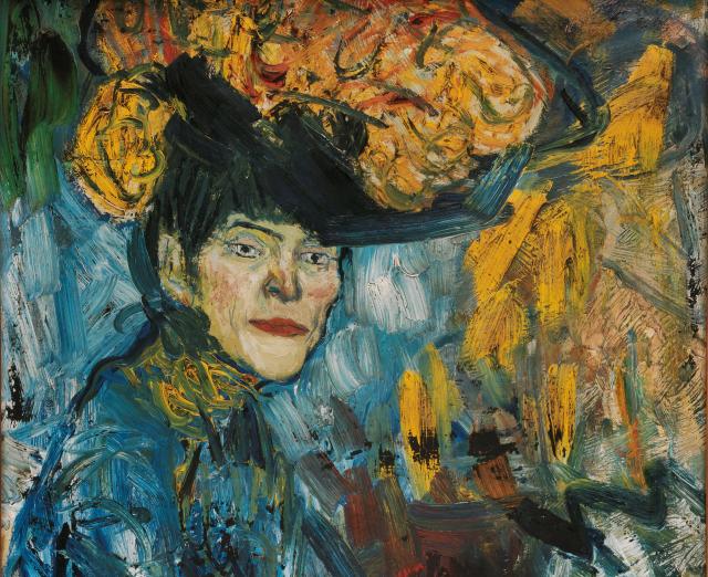 Woman at the Theater