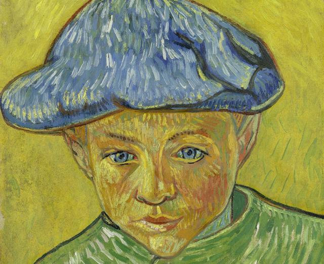 Portrait of young boy by Vincent van Gogh