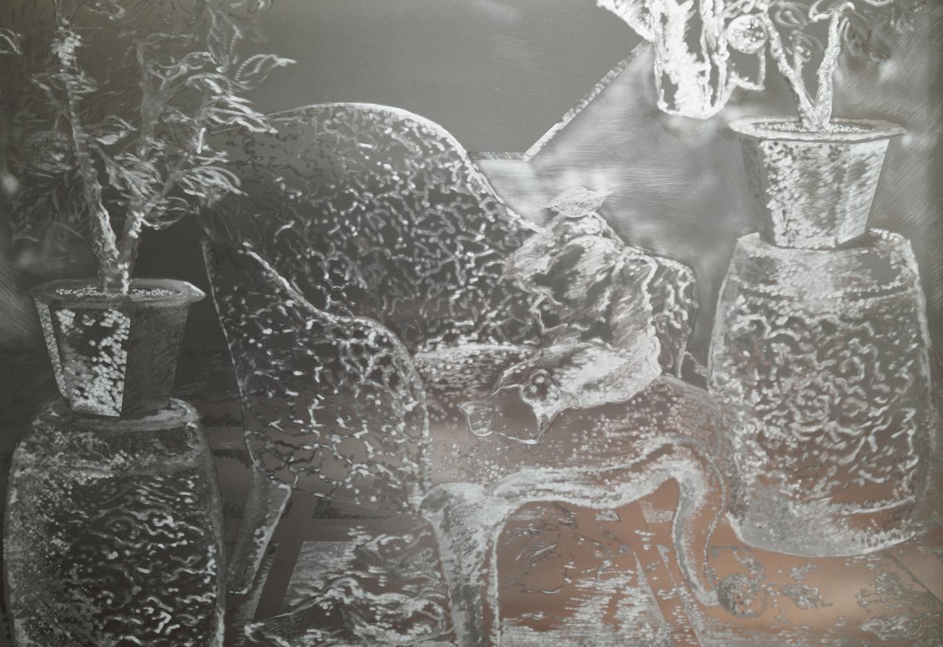 Engraving on aluminum 
