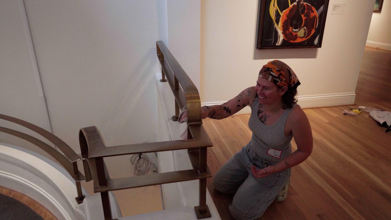 Ringo Lisko, Artist collecting dust. 
