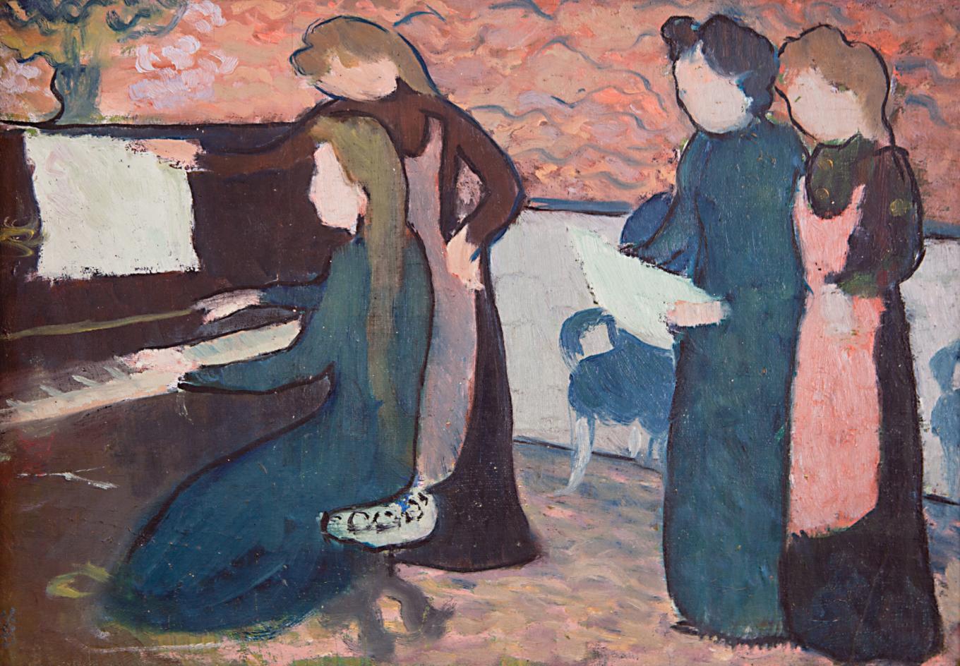 Maurice Denis' Les Musicians
