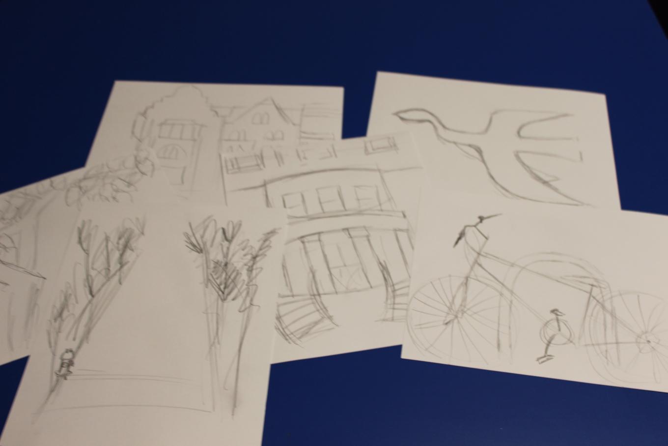 Step 3 Example, Drawing: Hayley Prihoda