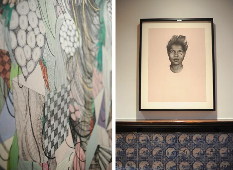 Works by Byun and Lovell on view