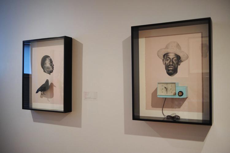 Works by Whitfield Lovell on view