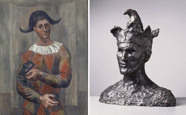 Collection Comparison_Picasso_Harlequin-Jester