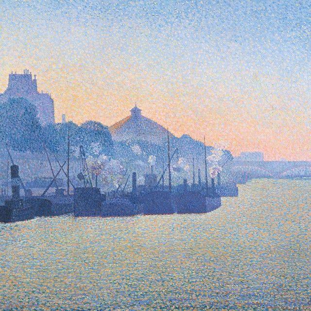 The Seine at Paris, 1888. Oil on canvas, 31 1/2 x 39 1/8 in. (79.9 x 99.5 cm). Private collection