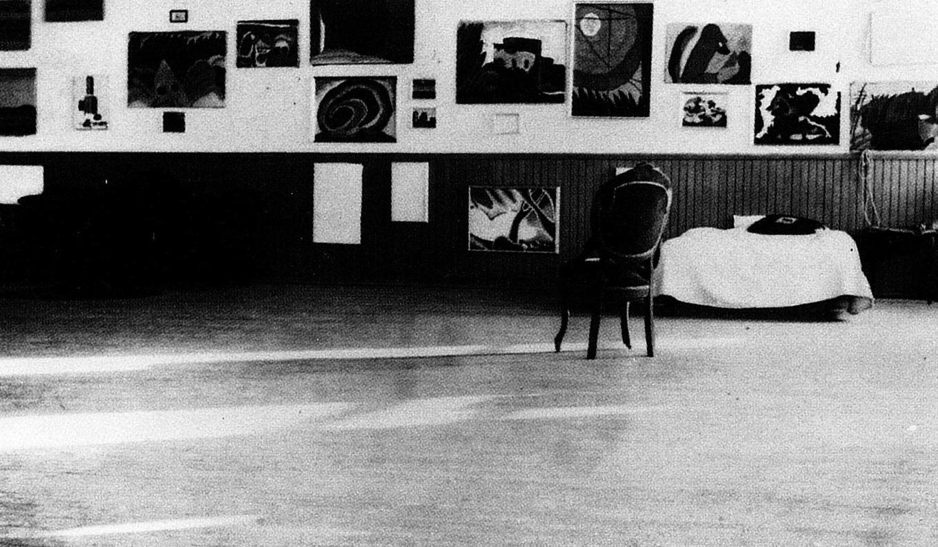 Dove Block, Geneva, New York, Studio Wall installation, 1938