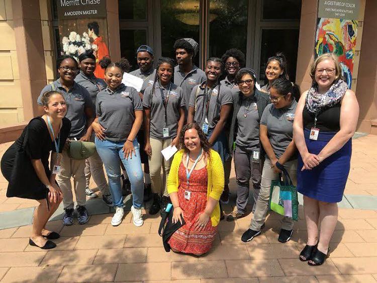 Group photo at Phillips