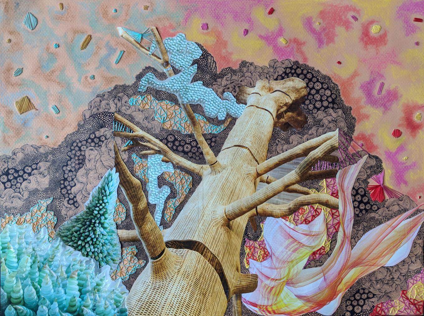 Isabel Matthäus , Safehaven, January 2019, Mixed media