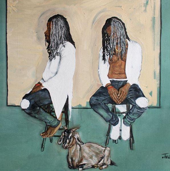 Joel Vincii, Declaration of The Goat, April 2019, Oil on canvas