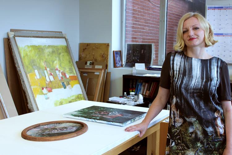 Justine Otto with work_AW