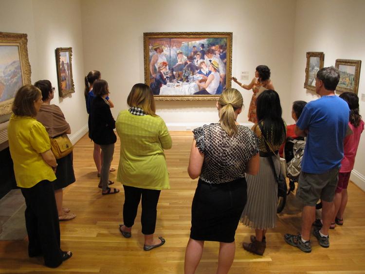 Photo of Amanda Jiron-Murphy giving her last spotlight tour