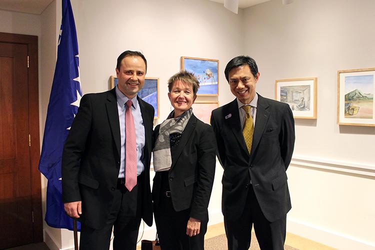 LHoffman-DK, Hoyt Yee, Bosnian embassy