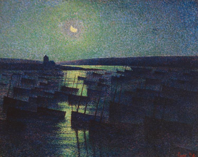 Luce_Camaret Moonlight Fishing Boats
