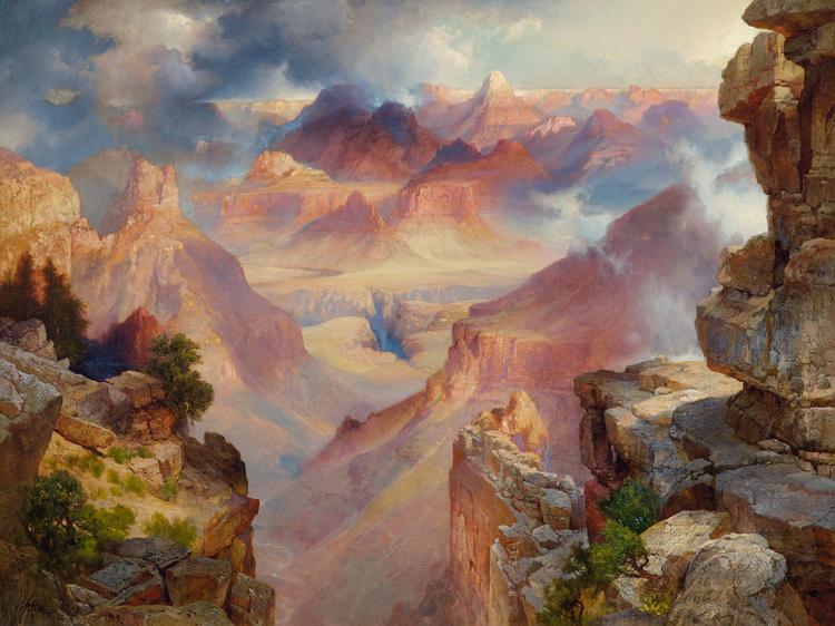 Moran_Grand Canyon of Arizona at Sunset