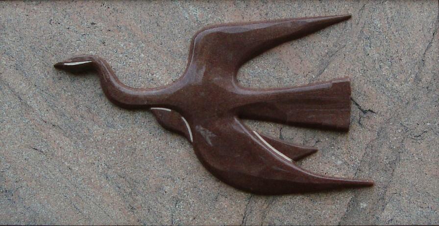 Figure 1, "Bird,â granite, Pierre Bourdelle, 1960