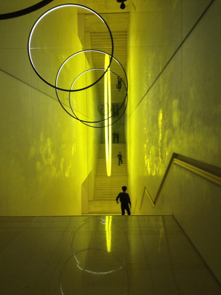 Olafur Eliasson installation at Leeum, Samsung Museum of Art in Seoul.