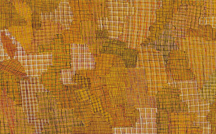 Regina Pilawuk Wilson, Syaw (Fishnet), 2014