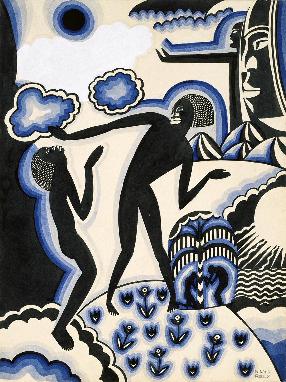 Winold Reiss' African Phantasy: Awakening