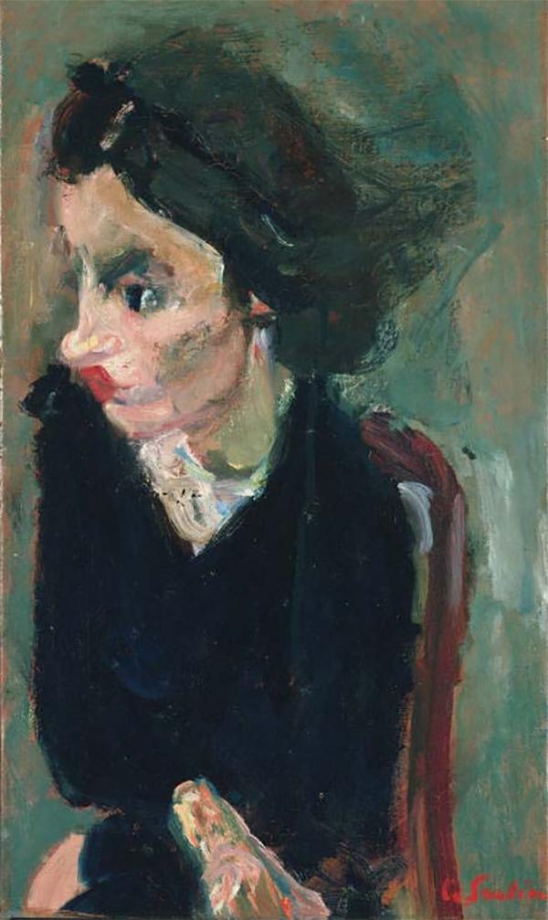 Soutine_woman in profile
