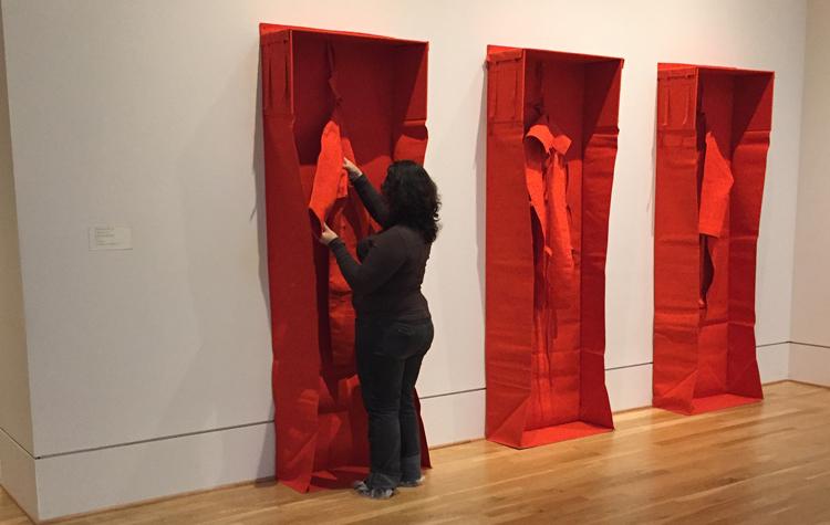 Visitor with Red Song