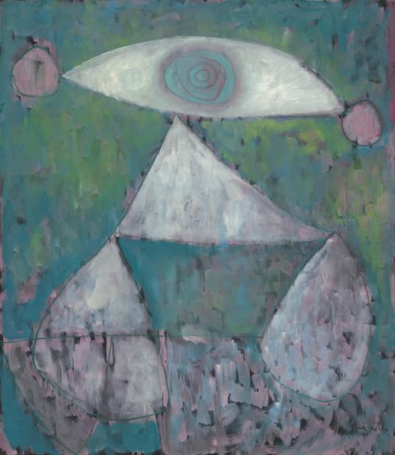 William Baziotes, Pierrot, 1947, Oil on canvas, 42 1/8 x 36 in