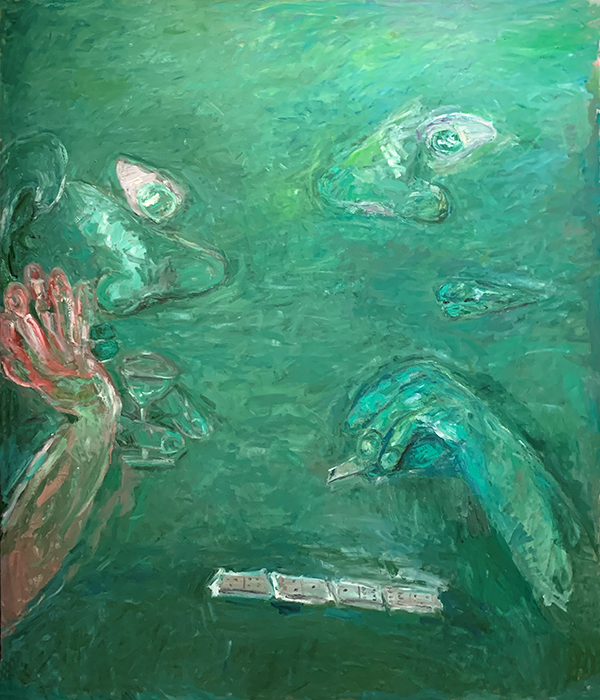 Susan Rothenberg's Dominos-Cold