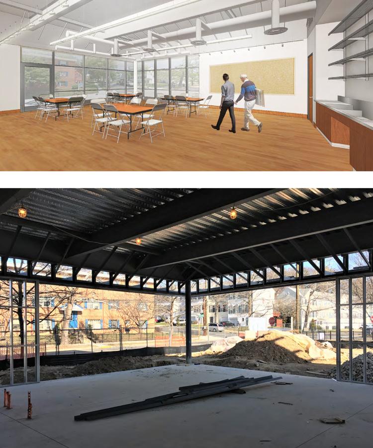 Rendering of the Phillips@THEARC space