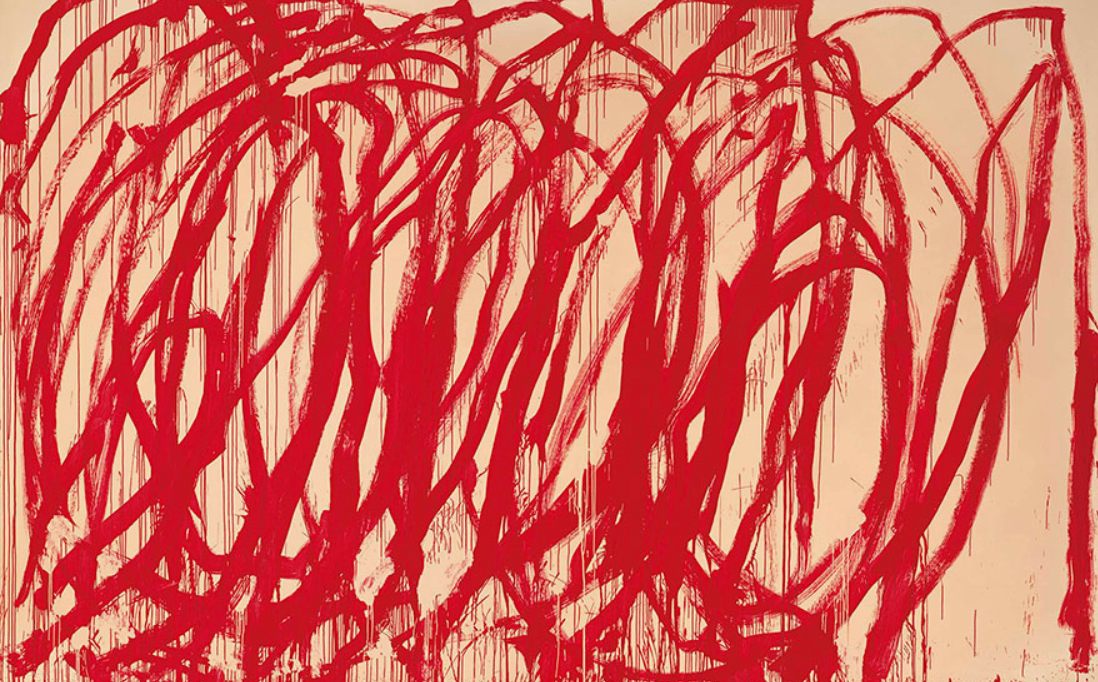 Cy Twombly (1928-2011), Untitled, 2005. 128 x 194½ in (325.1 x 494 cm). This work was offered in the Post-War & Contemporary Art Evening Sale on 15 November 2017 at Christieâs in New York.