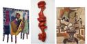 Collage of works by Dindga McCannon, Jae Ko, and Georges Braque
