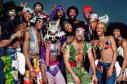 George Clinton and Parliament-Funkadelic, photographed at the Los Angeles Sports Arena, 1977. Photo courtesy of Bruce W. Talamon, 2018