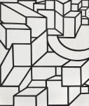 Al Held, B/W XII, 1968.