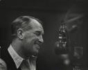 Eugene W. Smith, Maurice Chevalier in a CBS Recording Session, 1947.