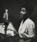 W. Eugene Smith, Pearl Bailey in a CBS Recording Session, 1947.