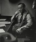 W. Eugene Smith, Clarinetist Benny Goodman in a CBS Recording Session, 1947.