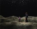 Sarah Anne Johnson, Hiking at Night (Tree Planting project), 2003.